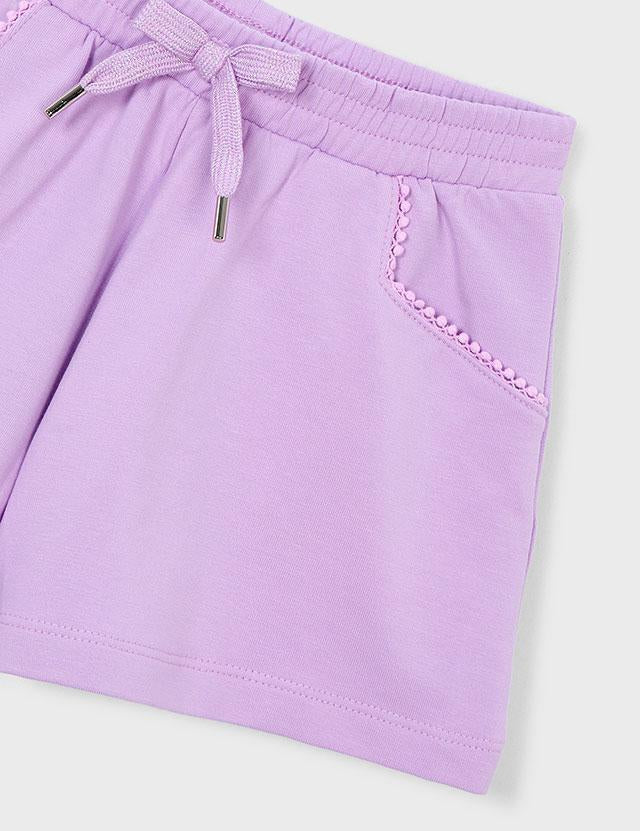 Shorts felpa basico bambina 