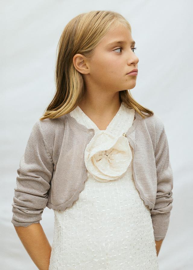 Cardigan tricot basic ragazza 