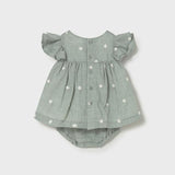 Vestito con copripannolino neonata 