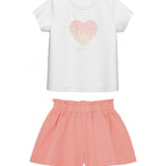 Completo T-Shirt+Short bambina LiuJo 