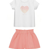 Completo T-Shirt+Short bambina LiuJo 
