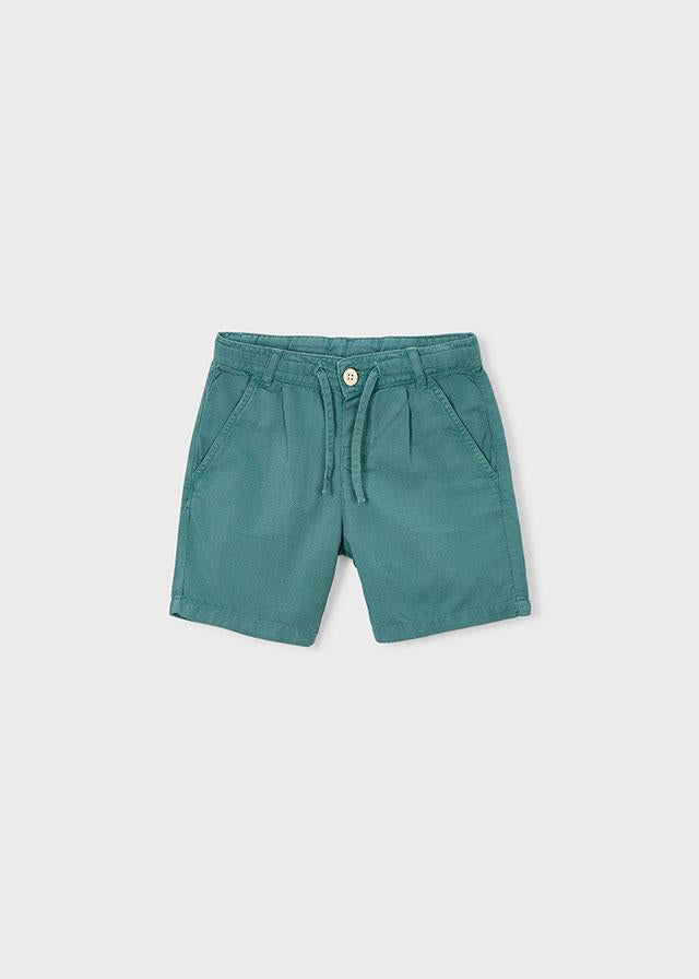 Bermuda relaxed fit in lino bambino 