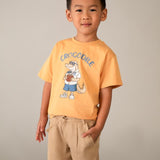 Bermuda relaxed fit in lino bambino 