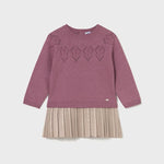 Vestito combinato tricot neonata Mayoral 