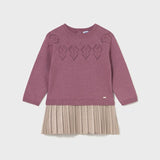 Vestito combinato tricot neonata Mayoral 