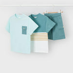 Completo in maglia 3 pezzi bambino 
