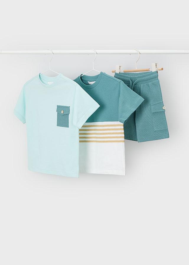 Completo in maglia 3 pezzi bambino 