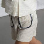 Pantaloncino tasche bambina 