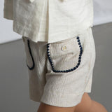 Pantaloncino tasche bambina 