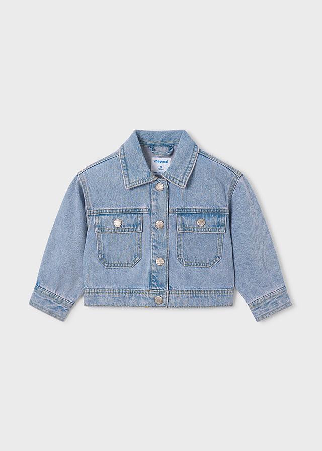 Giubbotto jeans bambina 