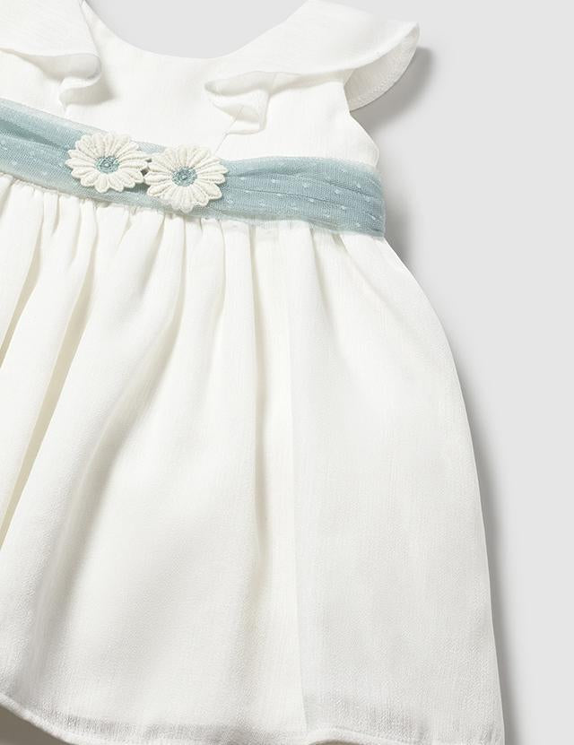 Vestito fascia tulle neonata 