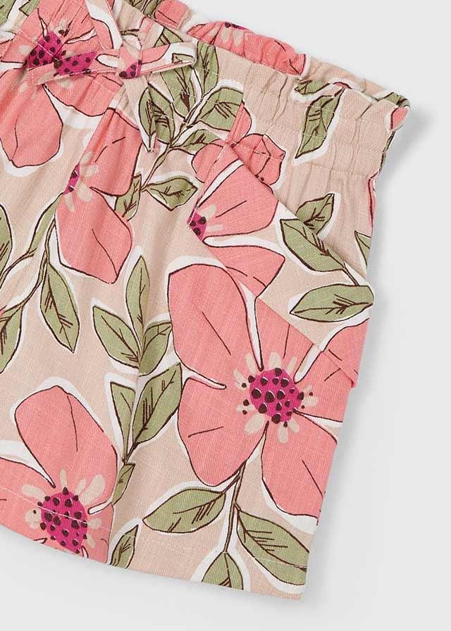 Pantaloncino stampato bambina 