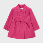 Trench con cintura bambina 