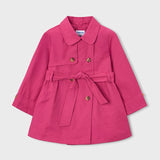 Trench con cintura bambina 