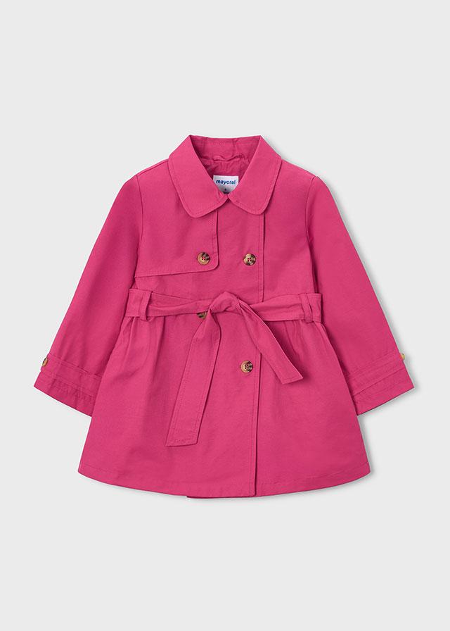 Trench con cintura bambina 