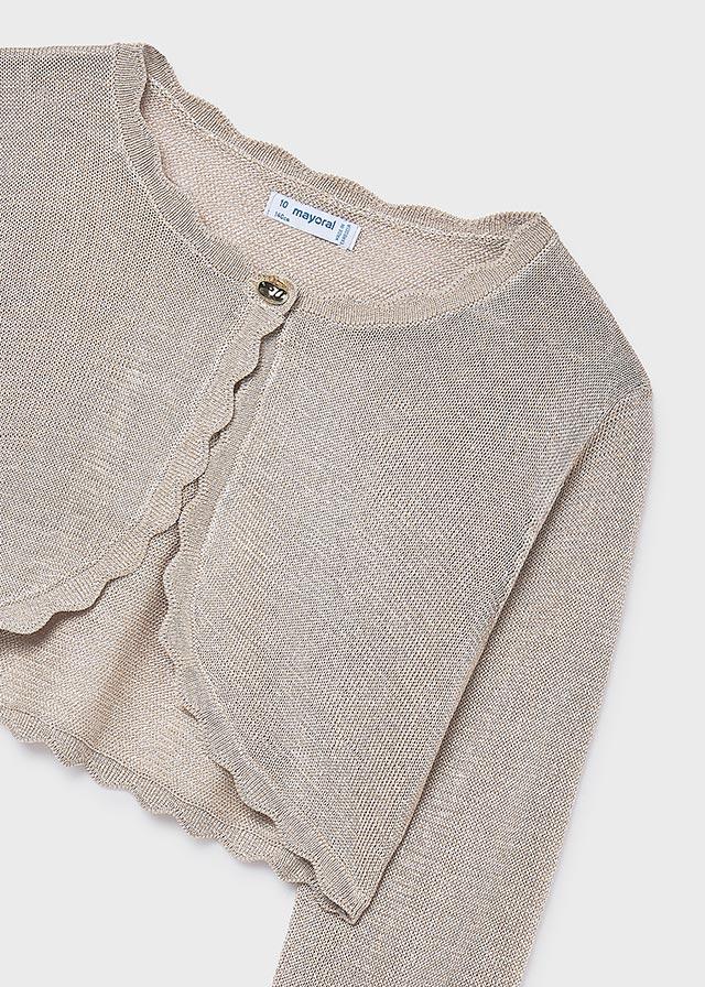 Cardigan tricot basic ragazza 