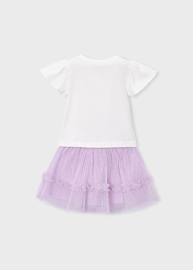 Completo gonna tutlle bambina 