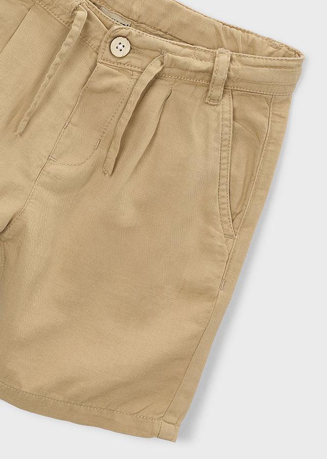 Bermuda relaxed fit in lino bambino 