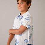 Camicia stampata bambino 