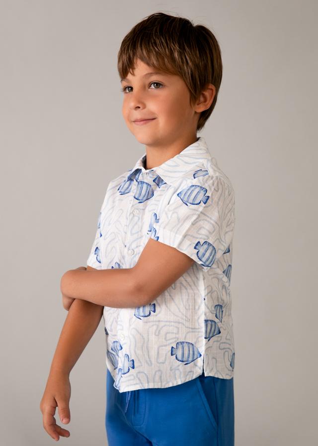 Camicia stampata bambino 