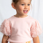 Maglietta tulle bambina 