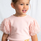 Maglietta tulle bambina 