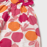 Vestito stampa floreale neonata 