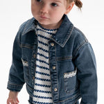 Giubbotto jeans neonata 