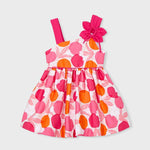 Vestito cerimonia asimmetrico bambina 