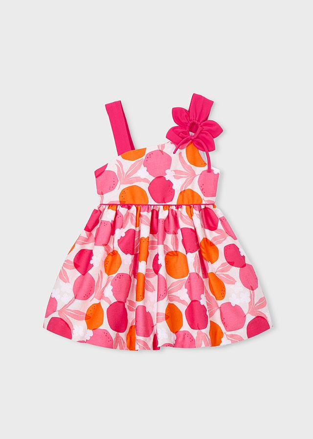 Vestito cerimonia asimmetrico bambina 
