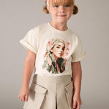 Gonna pantalone cargo bambina<BR/> 
