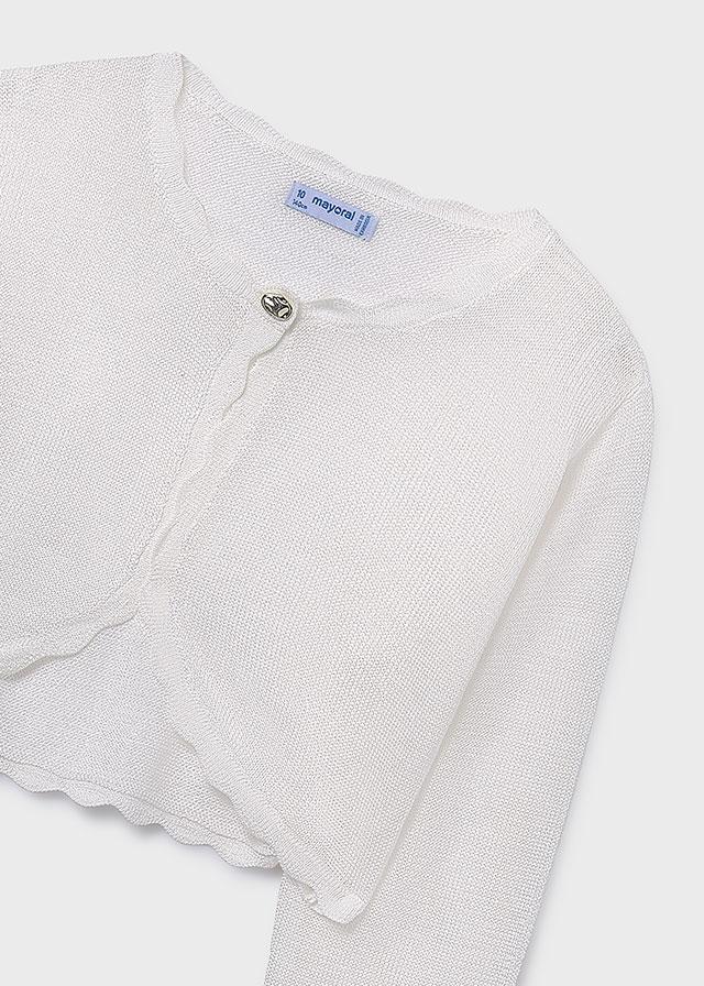 Cardigan tricot basic ragazza 