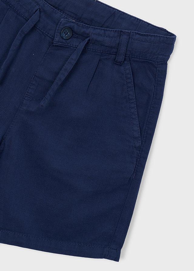 Bermuda relaxed fit in lino bambino 