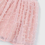 Gonna in tulle con fantasie 