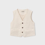 Gilet in lino bambino 