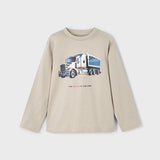Camiseta m/l "truck"baby bambino Mayoral 