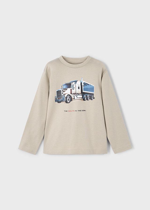 Camiseta m/l "truck"baby bambino Mayoral 