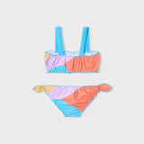 Bikini stampato bambina 
