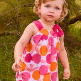 Vestito stampa floreale neonata 