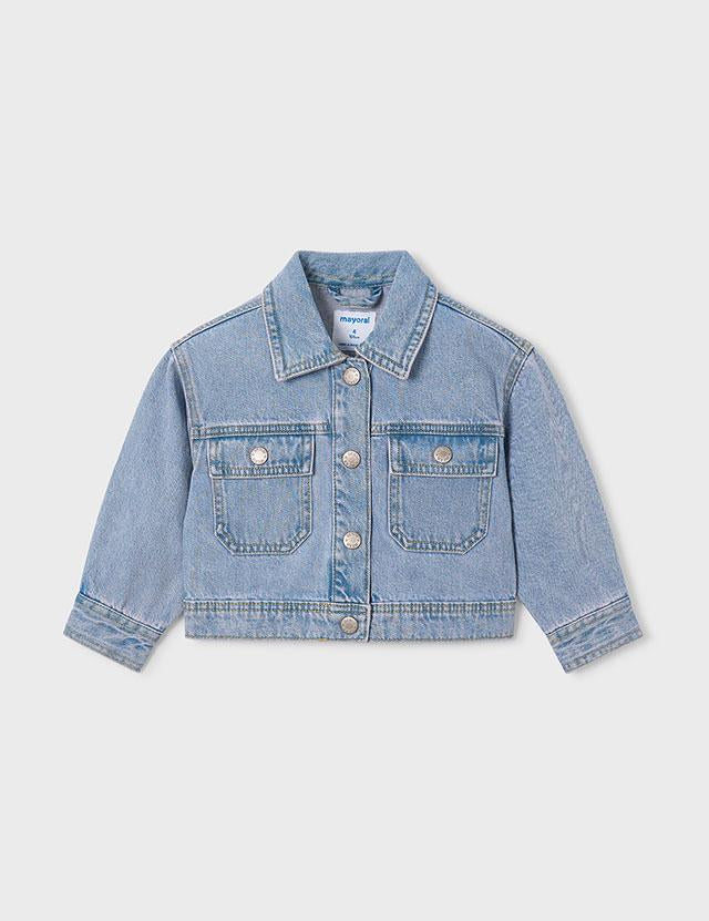 Giubbotto jeans bambina 