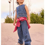 Jeans baggy fit bambina 