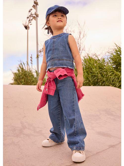 Jeans baggy fit bambina 