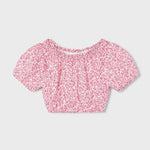 Top stampato bambina 