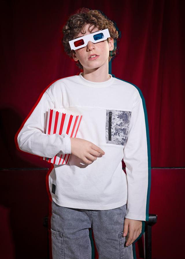 Maglietta m/l tasche neonato mayoral 