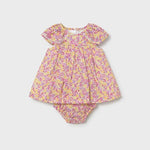 Vestito fioriellini neonata 
