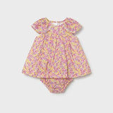 Vestito fioriellini neonata 