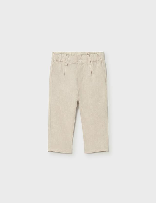 Pantalone lino elegante neonato 