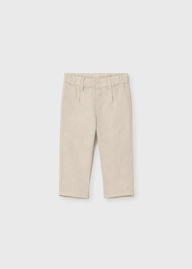 Pantalone lino elegante neonato 