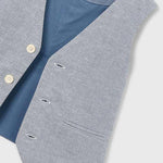 Gilet in lino bambino 