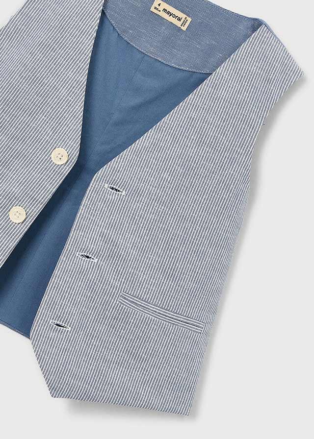 Gilet in lino bambino 